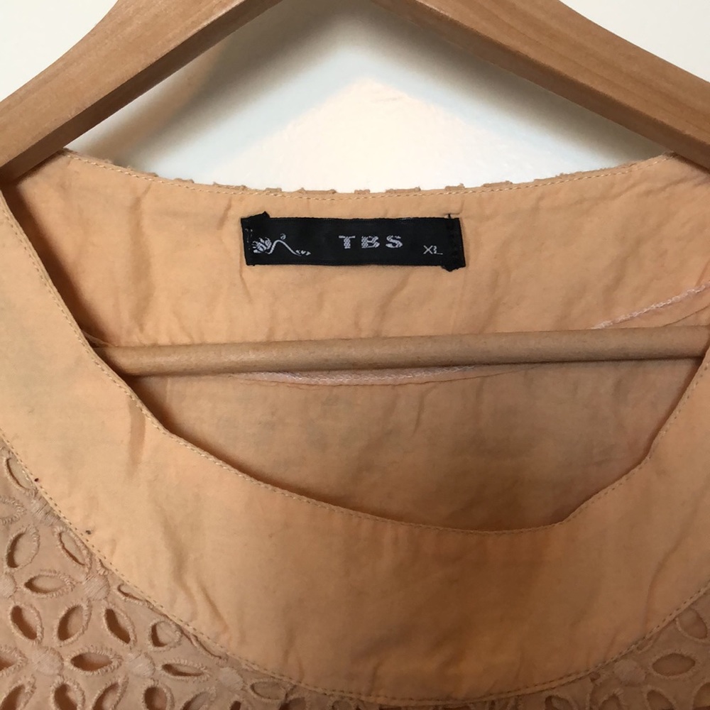 TBS XL embroidered blouse - Picture 4 of 6